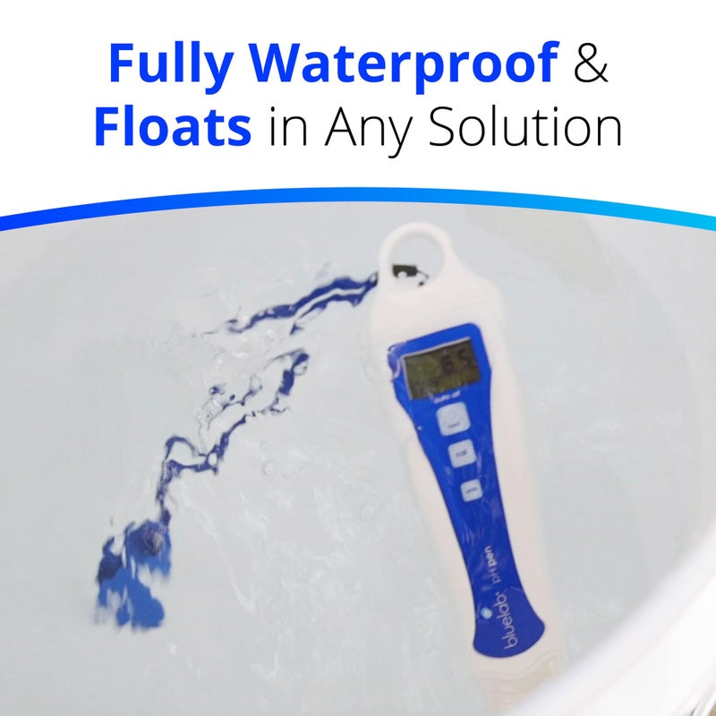 bluelab pH Pen - Â± 0.1 pH Accurate, Durable Double Junction Probe, Waterproof & Floats, Auto Temperature Compensation, Easy Calibration - Made in NZ - Image 4